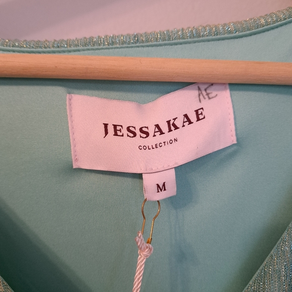 Jessakae NWT Darling Dashwood Maxi Dress in Jade Size M - Picture 7 of 9